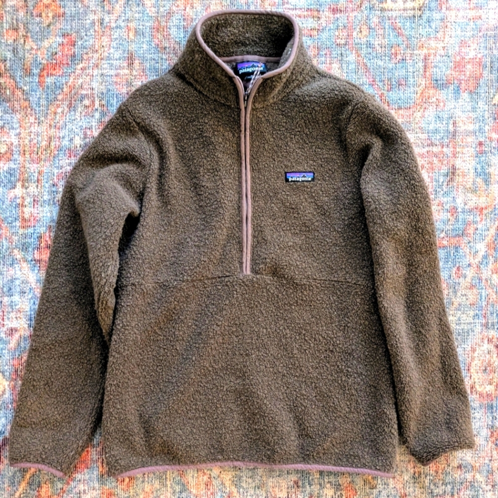 Patagonia Brown Fleece Pullover
